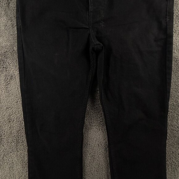 Ksubi Black Stretch Tapered Denim Jeans Button Fly Designer Size 34x32 Adult - Picture 4 of 16